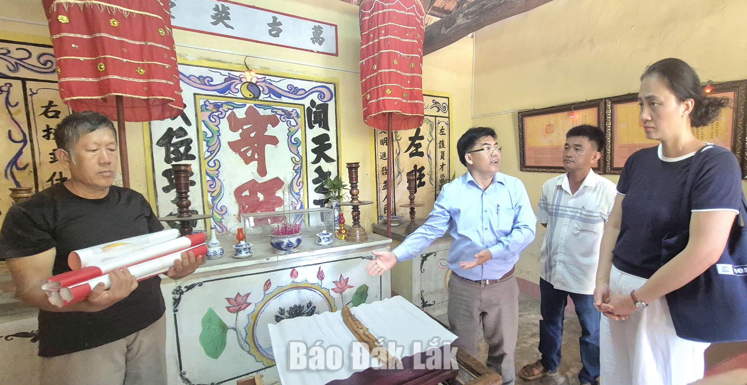 Khảo sát hiện trạng các di tích quốc gia ở phía Đông Đắk Lắk